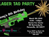 Free Printable Laser Tag Birthday Invitations Laser Tag Birthday Party Invitations Drevio Invitations