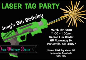 Free Printable Laser Tag Birthday Invitations Laser Tag Birthday Party Invitations Drevio Invitations