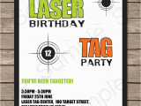 Free Printable Laser Tag Birthday Party Invitations Free Printable Laser Tag Birthday Party Invitations