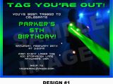 Free Printable Laser Tag Birthday Party Invitations Laser Tag Invitation Laser Tag Invite Party Printable