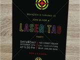 Free Printable Laser Tag Birthday Party Invitations Printable Laser Tag Birthday Party Invitation Boys