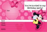 Free Printable Minnie Mouse 1st Birthday Invitations Minnie Mouse Free Printable Invitation Templates