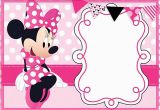 Free Printable Minnie Mouse 1st Birthday Invitations the Largest Collection Of Free Minnie Mouse Invitation