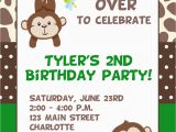 Free Printable Monkey Birthday Invitations Lovely Printable Monkey Template In Awesome Birthday 1954