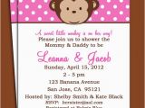 Free Printable Monkey Birthday Invitations Monkey Girl Invitation Printable or Printed with Free