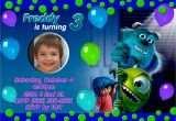 Free Printable Monsters Inc Birthday Invitations Monsters Inc 2 University Birthday Invitation Kustom