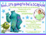 Free Printable Monsters Inc Birthday Invitations Monsters Inc Birthday Invitations Ideas Bagvania Free