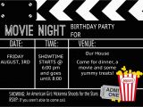 Free Printable Movie themed Birthday Invitations 40th Birthday Ideas Birthday Party Invitation Templates