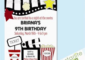 Free Printable Movie themed Birthday Invitations 40th Birthday Ideas Birthday Party Invitation Templates