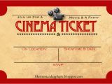 Free Printable Movie themed Birthday Invitations Favorite Movie Night Party Ideas Decor to Adore