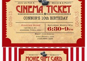 Free Printable Movie themed Birthday Invitations Movie Ticket Template Pdf Search Results Calendar 2015