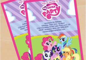 Free Printable My Little Pony Birthday Invitations Free Printable My Little Pony Birthday Invitation Set
