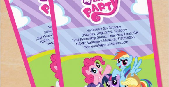 Free Printable My Little Pony Birthday Invitations Free Printable My Little Pony Birthday Invitation Set