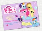 Free Printable My Little Pony Birthday Invitations Items Similar to My Little Pony Invitation Printable