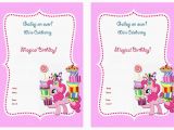 Free Printable My Little Pony Birthday Invitations My Little Pony Birthday Invitations Birthday Printable