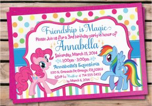 Free Printable My Little Pony Birthday Invitations Updated Free Printable My Little Pony Birthday