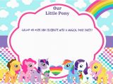 Free Printable My Little Pony Birthday Invitations Updated Free Printable My Little Pony Birthday