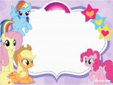 Free Printable My Little Pony Birthday Invitations Updated Free Printable My Little Pony Birthday