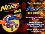 Free Printable Nerf Birthday Party Invitations Nerf Invitations by General Prints