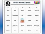 Free Printable Over the Hill Birthday Cards Over the Hill Birthday Party Bingo Game 60 Cards Old Age