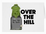 Free Printable Over the Hill Birthday Cards Over the Hill tombstone Zazzle