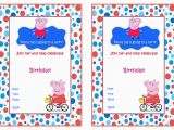 Free Printable Peppa Pig Birthday Invitations Peppa Pig Birthday Invitations Birthday Printable