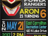 Free Printable Power Ranger Birthday Invitations 13 Power Rangers Party Ideas Pretty My Party