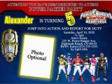 Free Printable Power Ranger Birthday Invitations Power Rangers Brithday Invitation Kustom Kreations