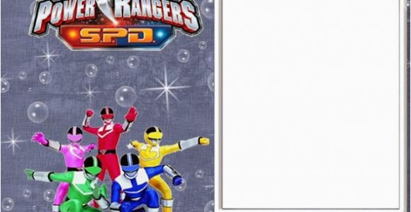 Free Printable Power Ranger Birthday Invitations Power Rangers Free Printable Invitations Oh My Fiesta