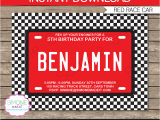 Free Printable Race Car Birthday Invitations 40th Birthday Ideas Free Race Car Birthday Invitation