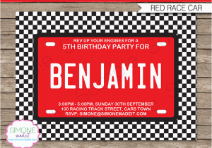 Free Printable Race Car Birthday Invitations 40th Birthday Ideas Free Race Car Birthday Invitation