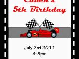 Free Printable Race Car Birthday Invitations 5 Best Images Of Race Car Invitations Printable Race Car