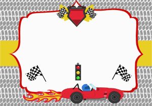 Free Printable Race Car Birthday Invitations Free Printable Race Car Birthday Party Invitations