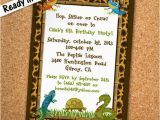 Free Printable Reptile Birthday Invitations Pinterest the World S Catalog Of Ideas