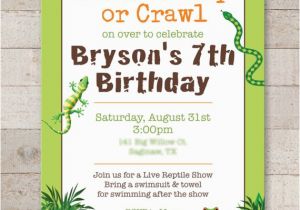 Free Printable Reptile Birthday Invitations Reptile Birthday Invitations Safari Jungle Bugs