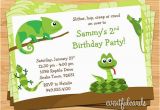 Free Printable Reptile Birthday Invitations Reptile Birthday Party Invitation by eventfulcards Catch