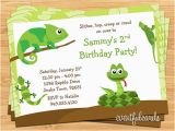 Free Printable Reptile Birthday Invitations Reptile Birthday Party Invitation by eventfulcards Catch