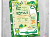 Free Printable Reptile Birthday Invitations Reptile Invitation Reptile Birthday Invitation Reptile