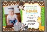 Free Printable Safari Birthday Invitations 17 Safari Birthday Invitations Design Templates Free