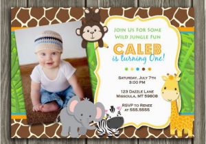 Free Printable Safari Birthday Invitations 17 Safari Birthday Invitations Design Templates Free