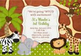 Free Printable Safari Birthday Invitations 17 Safari Birthday Invitations Design Templates Free