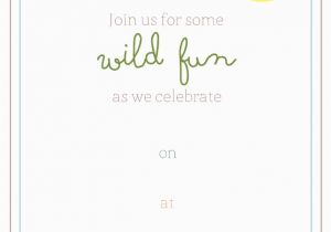 Free Printable Safari Birthday Invitations 40th Birthday Ideas Safari Birthday Invitation Template Free