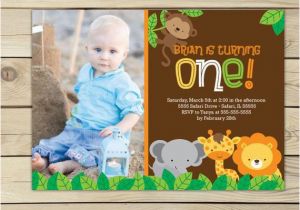 Free Printable Safari Birthday Invitations Jungle Birthday Invitation Printable Jungle Party Safari