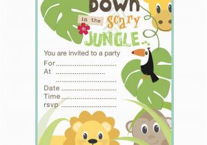 Free Printable Safari Birthday Invitations Jungle theme Birthday Invitations Free Printable Best