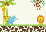 Free Printable Safari Birthday Invitations Safari Invitation Template Invitation Template