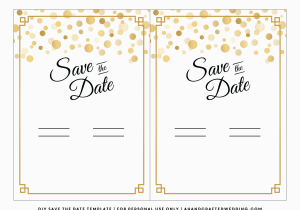 Free Printable Save the Date Birthday Invitations 7 Best Images Of Diy Save the Date Template Halloween
