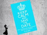 Free Printable Save the Date Birthday Invitations 80 Best Images About 40th Birthday Party Ideas On