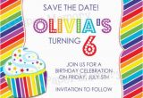 Free Printable Save the Date Birthday Invitations Rainbow Party Invitation Birthday Save the Date Diy Printable