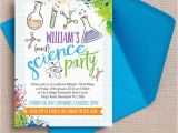Free Printable Science Birthday Party Invitations Mad Science Party Invitation From 0 80 Each