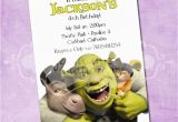 Free Printable Shrek Birthday Invitations Free Printable 4 Years Old Birthday Invitations Template